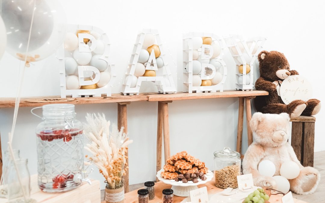 Notre guide pour la décoration de votre baby shower