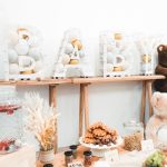 Ce type de décoration avec ces petits ours, est parfait pour une future baby shower !